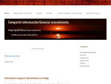 Tablet Screenshot of jorgecapellariera.com